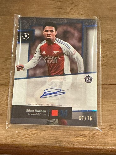Ethan Nwaneri 2025 Topps Museum Collection /75