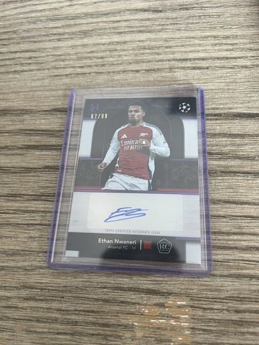 Ethan Nwaneri 2026 Topps Museum Collection /99