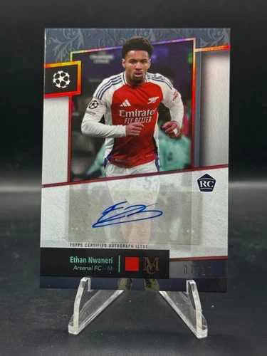 Ethan Nwaneri 2024 Topps Museum Collection UEFA /25