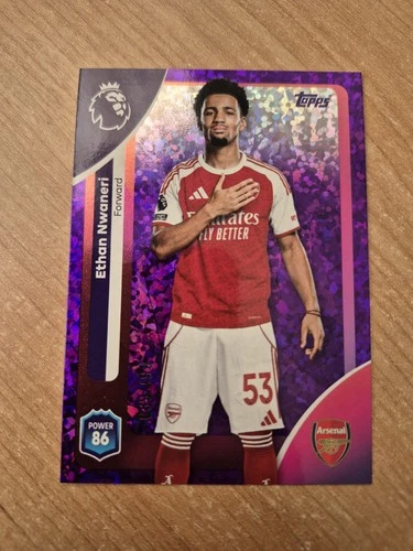 Ethan Nwaneri 2026 Topps Premier League /199