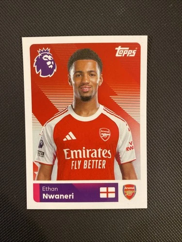 Ethan Nwaneri 2026 Topps Premier League 31