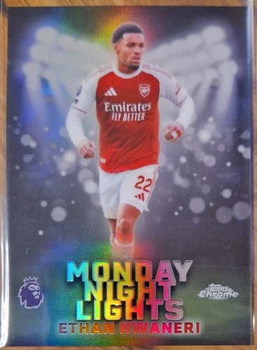 Ethan Nwaneri 2025 Topps Premier League