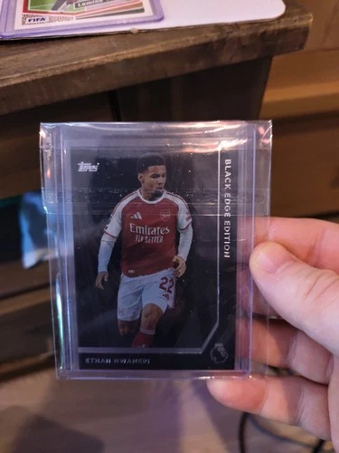 Ethan Nwaneri 2026 Topps Premier League Black Edge Edition