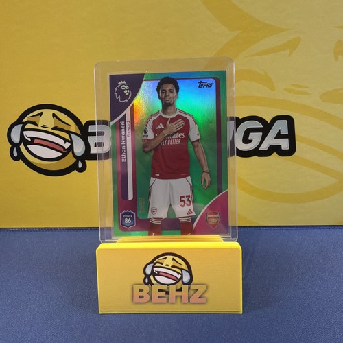 Ethan Nwaneri 2025 Topps Premier League Green /99