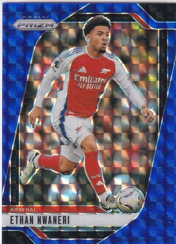 Ethan Nwaneri 2024 Panini Prizm Blue Mosaic