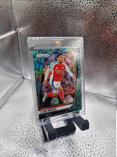 Ethan Nwaneri 2024 Panini Prizm Green Mojo Snake Prizm