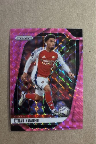 Ethan Nwaneri 2024 Panini Prizm Pink Mosaic Prizm