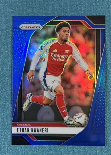 Ethan Nwaneri 2024 Panini Prizm Premier League Blue Prizm /299