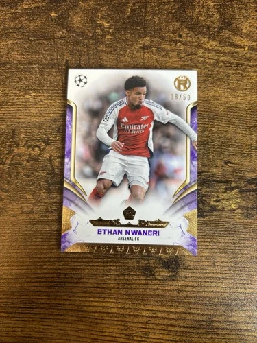 Ethan Nwaneri 2025 Topps Reverence /50