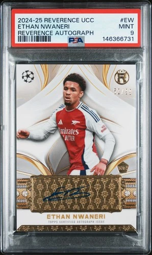 Ethan Nwaneri 2024 Topps Reverence UEFA /99