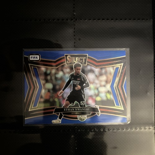 Ethan Nwaneri 2024 Panini Select Blue
