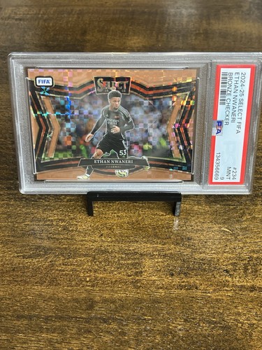 Ethan Nwaneri 2024 Panini Select Bronze Checker /75
