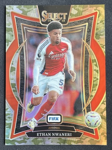 Ethan Nwaneri 2024 Panini Select Camo Prizm /135