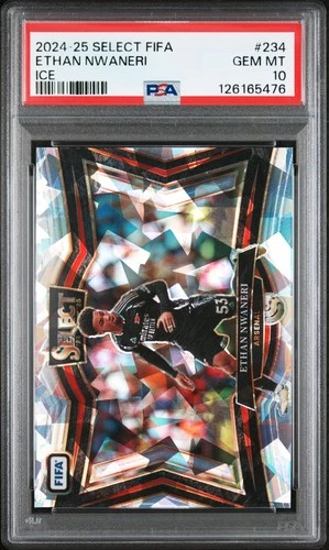 Ethan Nwaneri 2024 Panini Select Ice