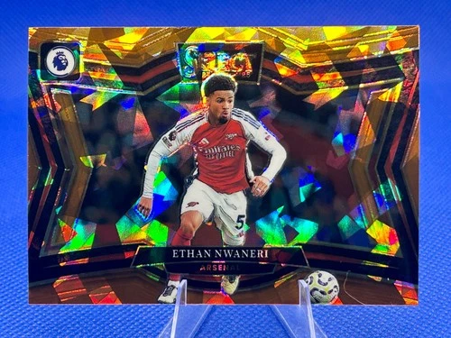 Ethan Nwaneri 2024 Panini Select Orange Ice /155