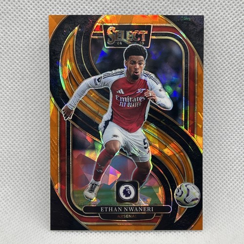 Ethan Nwaneri 2024 Panini Select Orange Ice /155