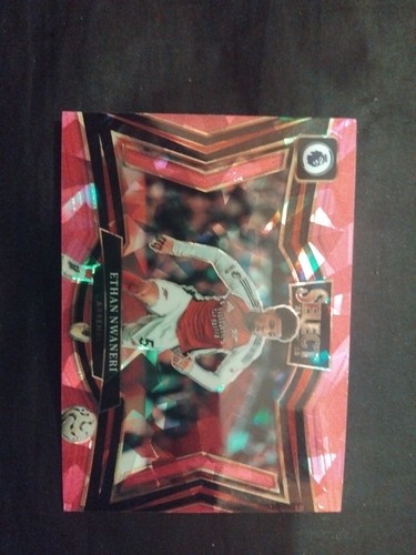 Ethan Nwaneri 2024 Panini Select Pink Cracked Ice
