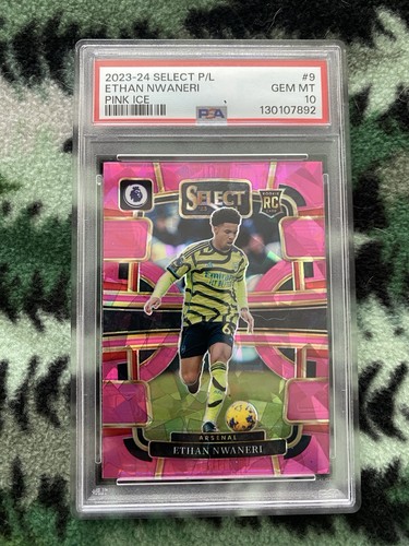 Ethan Nwaneri 2024 Panini Select Pink Ice Prizm