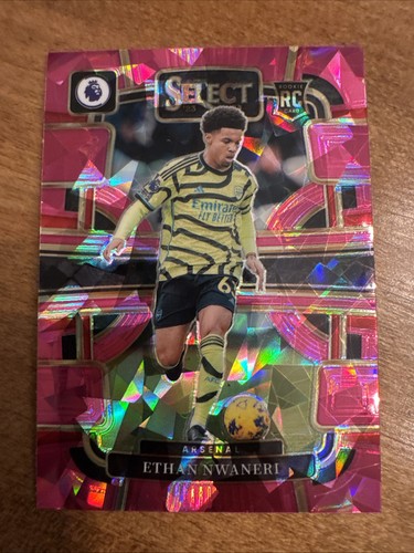 Ethan Nwaneri 2023 Panini Select Pink Ice Prizm