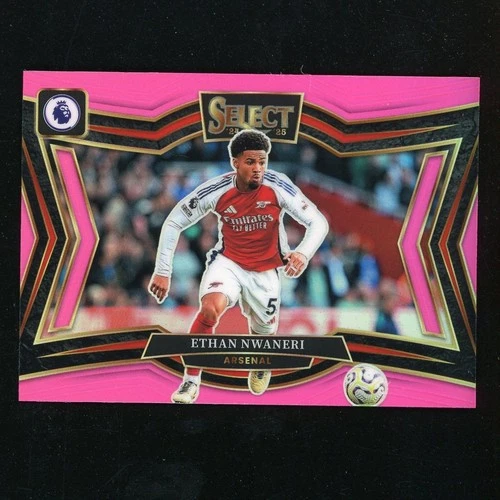 Ethan Nwaneri 2024 Panini Select Pink Prizm /99