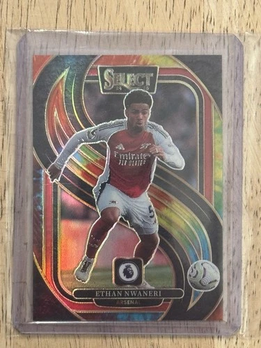 Ethan Nwaneri 2024 Panini Select Premier League Prizm /25