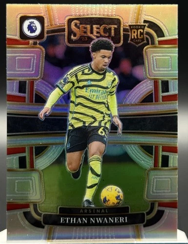 Ethan Nwaneri 2023 Panini Select Premier League Silver Prizm #9