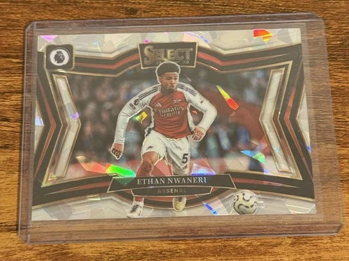 Ethan Nwaneri 2024 Panini Select Prizm Cracked Ice
