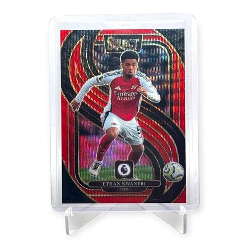 Ethan Nwaneri 2024 Panini Select Red Wave /88