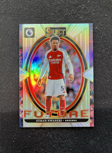 Ethan Nwaneri 2024 Panini Select Silver Prizm #21
