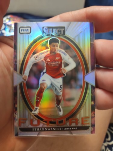 Ethan Nwaneri 2024 Panini Select Silver Prizm #4