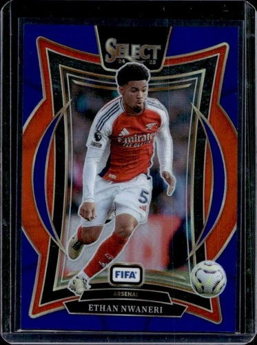 Ethan Nwaneri 2024 Panini Select Terrace Blue