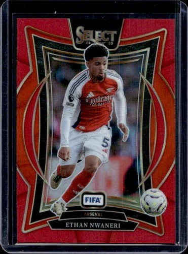 Ethan Nwaneri 2024 Panini Select Terrace Red