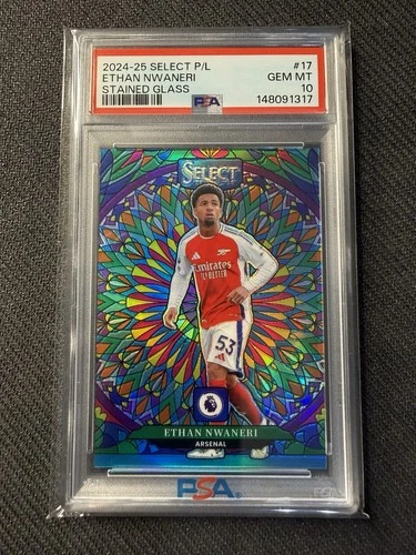 Ethan Nwaneri 2024 Panini Select Vitral