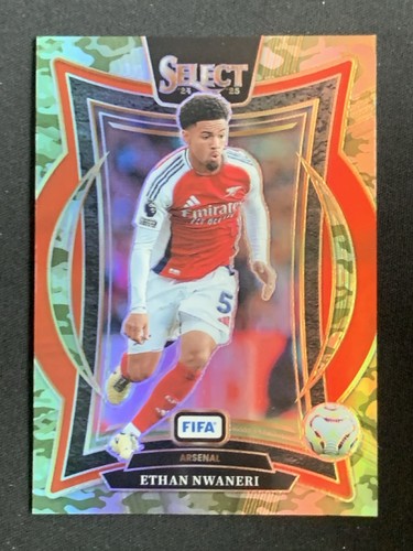 Ethan Nwaneri 2024 Panini Seleziona Fifa Camo Prizm /135
