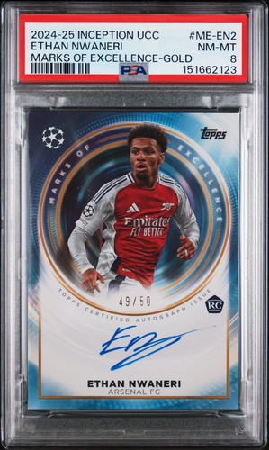 Ethan Nwaneri 2024 Topps Inception UCC Foil