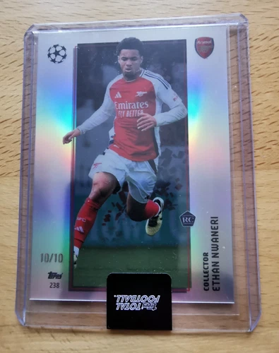 Ethan Nwaneri 2024 Topps Total Football /10