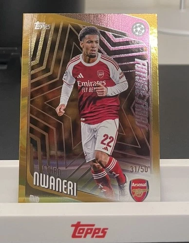 Ethan Nwaneri 2025 Topps UCC Flagship /50