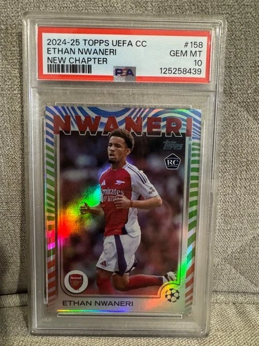 Ethan Nwaneri 2024 Topps UEFA /36