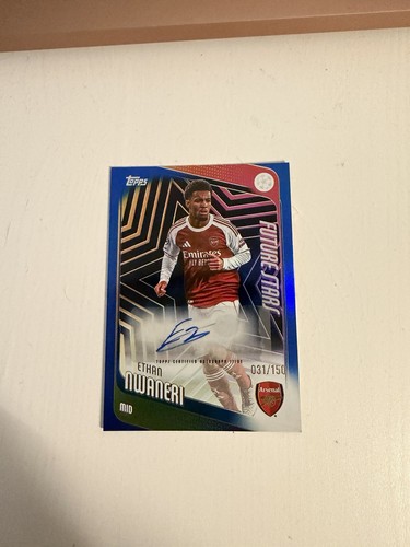 Ethan Nwaneri 2025 Topps UEFA Champions League
