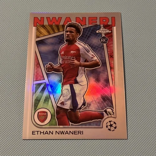 Ethan Nwaneri 2025 Topps UEFA Champions League