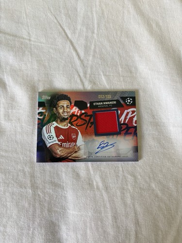 Ethan Nwaneri 2025 Topps UEFA Club Competition /125