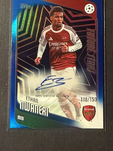 Ethan Nwaneri 2026 Topps UEFA Club Competitions /150