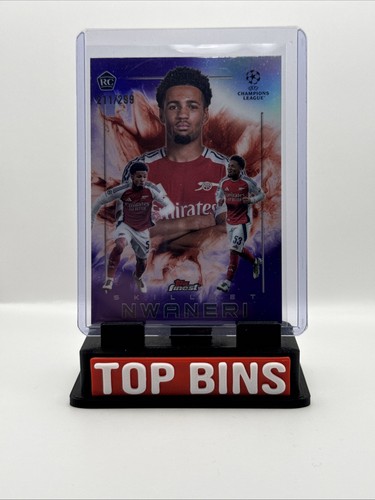Ethan Nwaneri 2024 Topps UEFA Club Competitions Finest /299