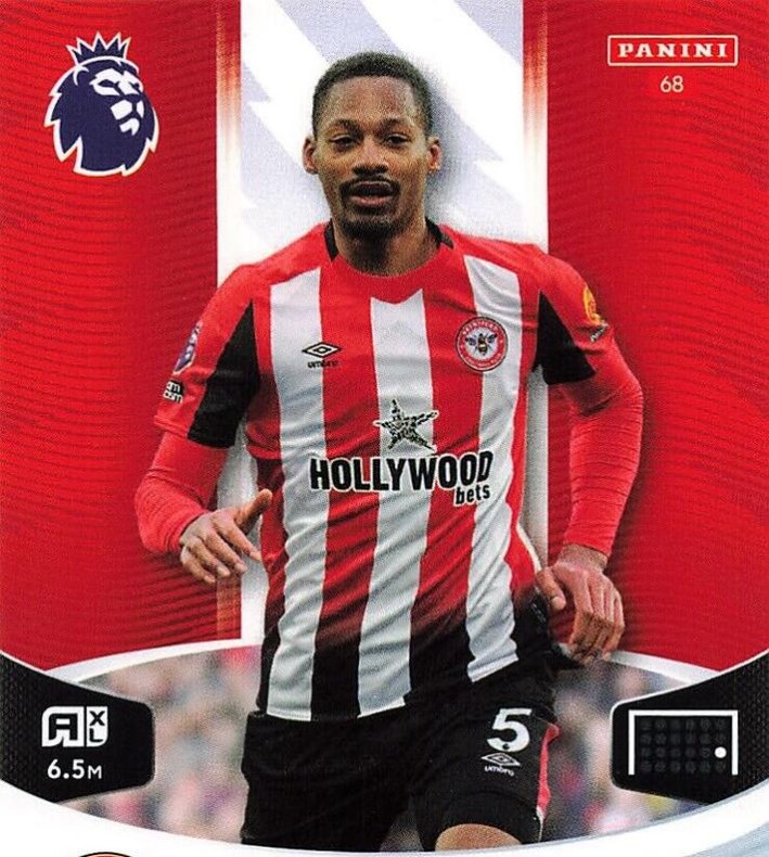 Ethan Pinnock 2024 Panini Adrenalyn XL Premier League