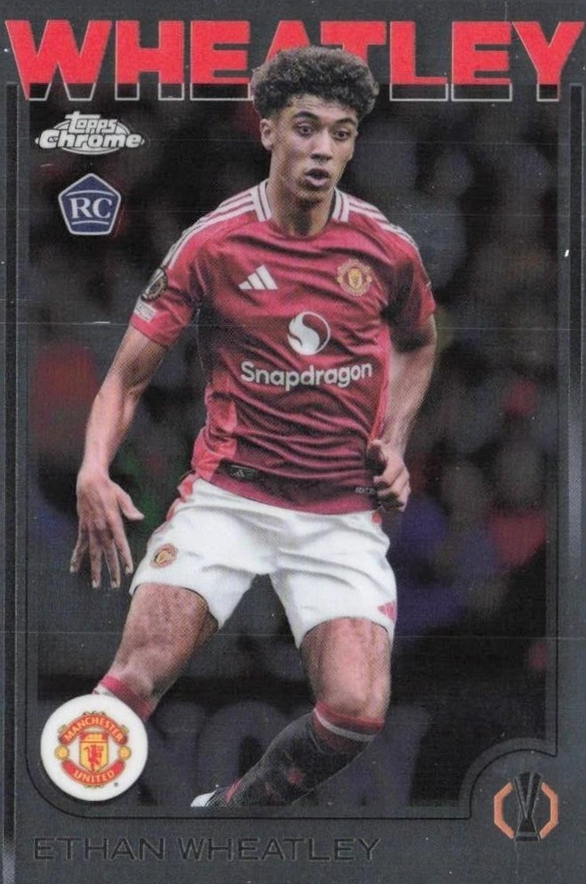 Ethan Wheatley 2024 Topps Chrome UEFA Club Competitions