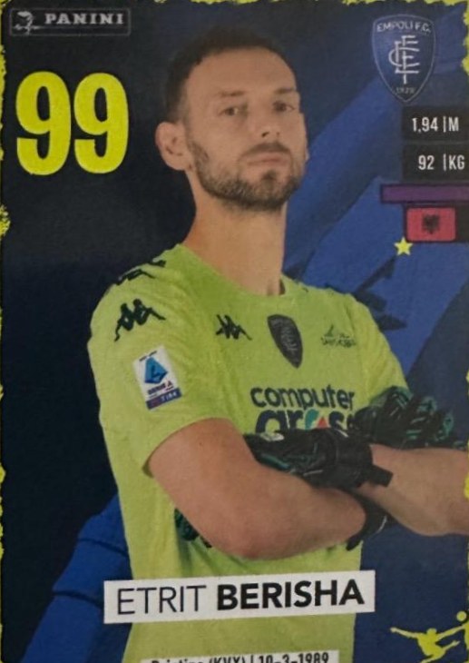 Etrit Berisha 2023 Panini Calciatori Stickers