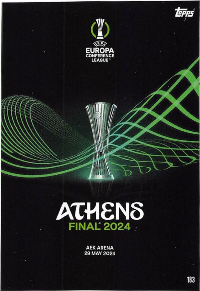 Europa Conference League 2023 Topps Match Attax UEFA Club Competitions Extra
