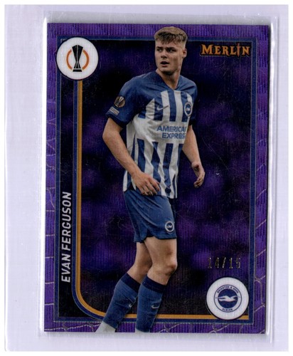Evan Ferguson 2023 Topps Merlin Chrome Purple /15