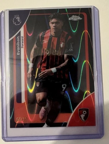 Evanilson 2025 Topps Chrome /10