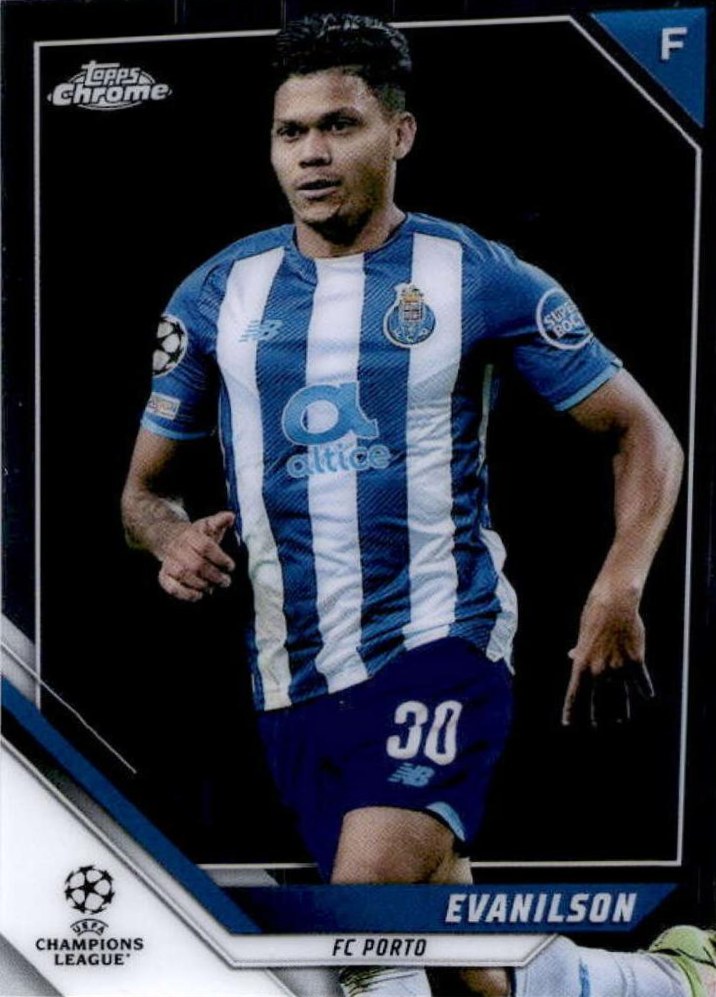 Evanilson 2021 Topps Chrome UCC 118